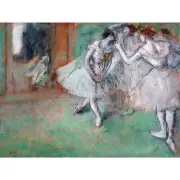 Edgar Degas, A Group of Dancers, 1890, 100% Cotton Art Paper, 30" x 40"