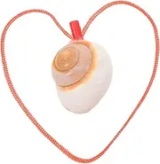 Didiseaon Natural Conch Shell Whistle for Unique Beach Conch Horn Noisemaker Creative Play and Party Decorations Durable Natural Design for Ocean Themed Events