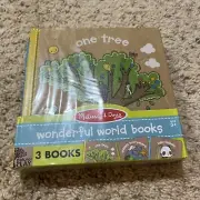 Melissa & Doug Children's Books: Natural Play Book Bundle Animals Tree 3-Pack