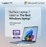MicroSoft Surface Window11 Copilot+ PC,15 Touchscreen Snapdragon X Elite12 core