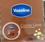Case Of 12 Vaseline Intensive Care Cocoa Glow 2.53 fl oz With Pure Cocoa Butter