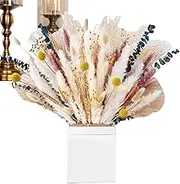 Wholesale Dried Flowers - Natural Dried Flowers Bouquet | Rustic Composition for Table and Home Decoration - Living Room Bedroom Floral Atmosphere