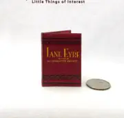 1:6 Scale JANE EYRE by Charlotte Brontë Illustrated Readable Miniature Book