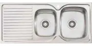 Oliveri Endeavour 1 & 3/4 Bowl Inset Sink With Drainer EE12