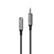 Alogic AE5RBK 5m Ultra 3.5mm (Male) to 3.5mm (Female) Audio Extension Cable Space Grey