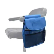 Saddle Bag for Mobility Scooter, Wheelchair, and Power Chair (Large, Blue)