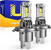 Ursprung H4/9003/HB2 Light Bulb, 30000 Lumens 900% Super Brightness Truly Plug-N-Play, Quick Installation Fog Light Bulbs, 1:1 Mini Size with Cooling Fan, Pack of 2