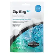Small Mesh Zip Bag 1 count (12.5"L x 5.5"W) by Seachem