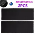 Two Carbon Rangehood Grease Filter For SMEG OMEGA Range Hood 480 x 160mm x 10mm