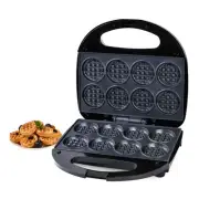 Waffle Maker, Mini Waffle Maker Machine Nonstick with Quick Heat-Up Make 8 pc...