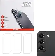 Eastele Camera Lens Protector Samsung Galaxy S22 6.1" & S22 Plus 6.6", 9H Tempered Glass, HD Clear, 3-Pack