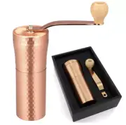 Copper-made Ceramic blade Manual Coffee Bean Grinder Mill Kitchen Tool JAPAN