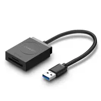 在飛比找ETMall東森購物網優惠-綠聯 USB3.0讀卡器多合一 高速多功能tf sd卡相機3