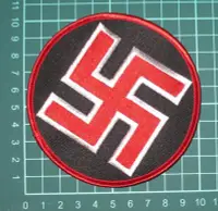 在飛比找Yahoo!奇摩拍賣優惠-二戰 德國 德軍-納粹黨旗臂章*2入   Cosplay 手