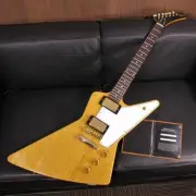 Gibson 1958 Korina Explorer Reissue VOS Natural w/White Pickguard SN. 841177