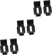 CTIRCHIU 3sets 2pcs Headphone Hanger Hook for Console Lightweight Easy to Install Headset Holder for Gamepad Accessories Storage and Space Saving Design Compatible 2pcs*3