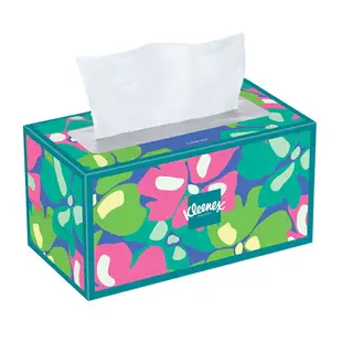 【Kleenex】美國頂級柔嫩盒裝面紙 230抽(花色隨機出貨)