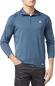 [Dare2b] Dare 2b Fuse Up II Mens Core Strech for Ski,Hiking and Trekking everyday midlayer - Recycled warm backed stretch fabric, Quick drying and 1/4 zip