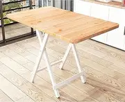 Dining Table, Folding Living Room Dining Room Table A176 (Wood, 100X60X74CM)