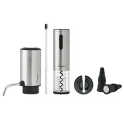Rabbit Electric Corkscrew And Wine Aerator 5 Piece Set