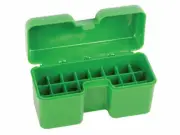 MTM Flip-Top Ammo Box 7mm WSM, 300 WSM, 45-70 22 Round - Green - RF22-SM-10