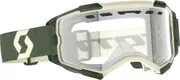 Scott Fury Enduro Motocross Goggles, green for Men One Size