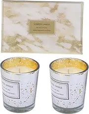 FRCOLOR 2 Pieces Aromatherapy Candles Present Set Decorative Scented Candles for Relaxation
