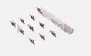 Lathe Grooving Tool Holders Cut-Off 12x12x113mm Cut-Off & Grooving TKF12R100-S