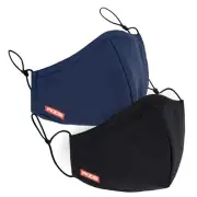 NonZero Gravity ZinTex Water 3-Ply Repellent Sports Mask (2-Pack)