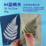 藍曬紙 CYANOTYPE PAPER印刷好藥水的紙 手工 光影 感光紙 攝影工藝＆