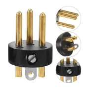 10 Pcs XLR Accessories Microphone Audio Adapter End Connector Cable Plug