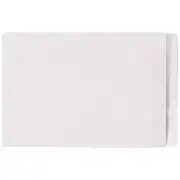 Avery Foolscap Lateral File with Tab White/Clear 100 Pack