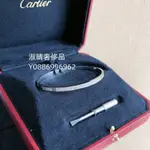 二手精品 CARTIER 卡地亞 LOVE系列 滿天星滿鑽款 18K白色黃金手環 窄版手鐲 N6710817 現貨