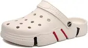 [Hhhchpm] Unisex Clogs, Garden Shoes, Lightweight Non Slip Slides Slippers, Casual Hollow Out Beach Sandals, Adult's Footwear