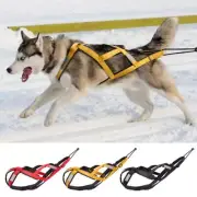 Sledding Dog Weight Pulling Harness Strong X-Back Adjustable Sport Training Vest