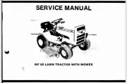 1978 Massey Ferguson MF85 lawn tractor Service Manual 34 pages