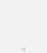 [Stone and Strand] Stone and Strand All My Heart 10kt yellow gold necklace with diamonds One Size gold