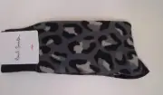 PAUL SMITH Camo Print Grey Black MENS SOCKS NWT ENGLAND