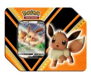 Pokemon TCG Pokemon V Powers Tin Fall 2020 Eevee 5 Booster Packs AUTHENTIC