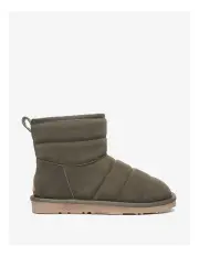 [EVERAU] Mini Puffer Boots in Army Green