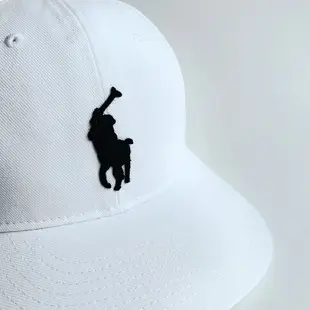 美國百分百【全新真品】Ralph Lauren 帽子 RL 配件 棒球帽 Polo 大馬 男女 黑白 CB52
