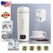 Lightweight Electric Kettle with 6 Temperature Controls & Travel Accessories Set