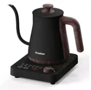 Electric Kettle, Electric Gooseneck Kettle with 6 Temperature Control Presets...