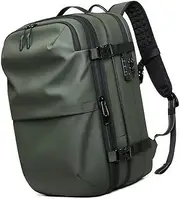 SENECESLI Vacuum Backpack, 25L To 60L Carry On Backpack with Shoe Compartment for 17 Inch Laptop (Green)