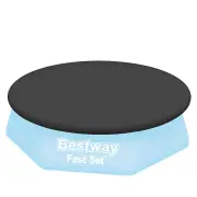 Pool Cover Fits 2.44m Above Ground Swimming Pool PVC Blanket