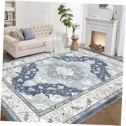 8x10 Area Rugs for Living Room, Fluffy Faux Wool Area Rugs 8x10 for Bedroom,