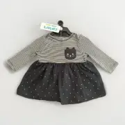 Carter’s Halloween Black Cat Dress Bloomers Set, Infant Baby Girl Newborn NEW
