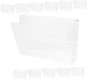 12pcs Tape Storage Box Shades Cover Crackle Globe Vanity Easter Table Decorations Sconce Globe Replacement Headband Boxes Pp Transparent