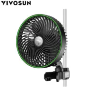 VIVOSUN AeroWave E6 Clip-on Fan, EC Motor, Auto Oscillation Fan, Orignal Premium