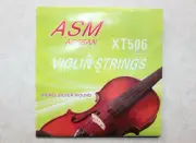 5set new violin german silver strings 3/4-4/4 size violin parts